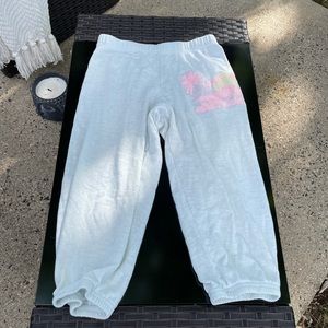 Wildfox crop sweatpants